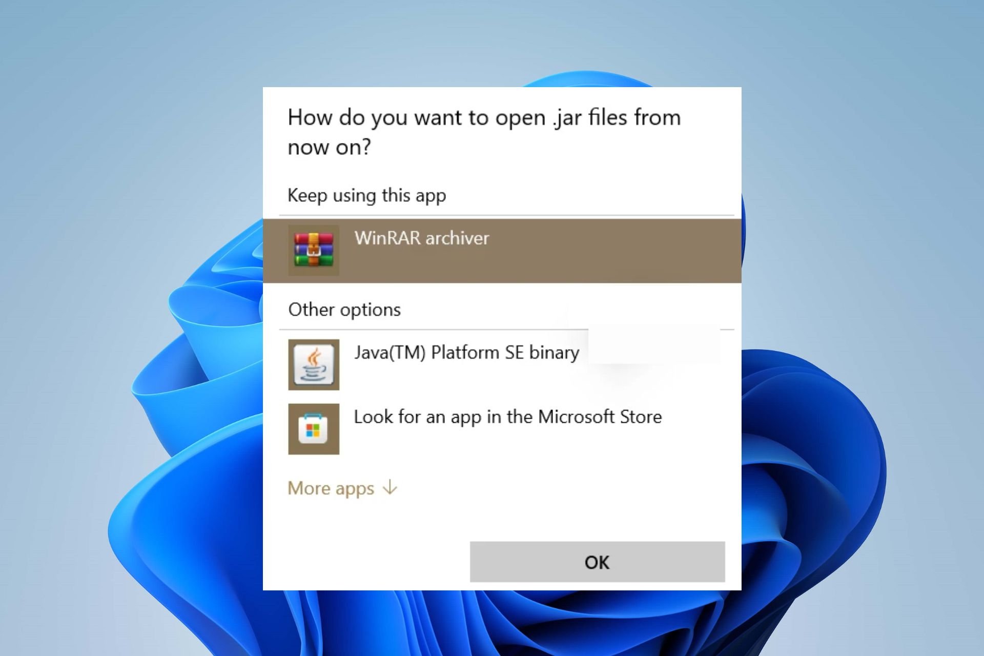 how to open jar files windows 11