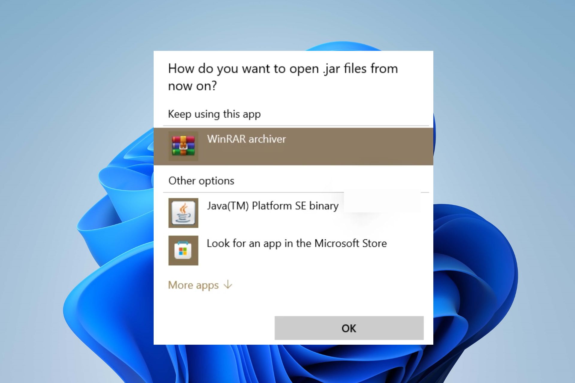 How To Open JAR Files In Windows 11