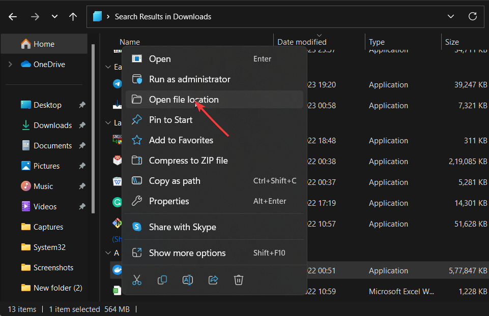 Open File location -this app can't run on your pc cisco asdm