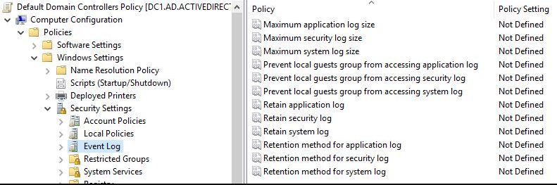 windows audit policy best practices