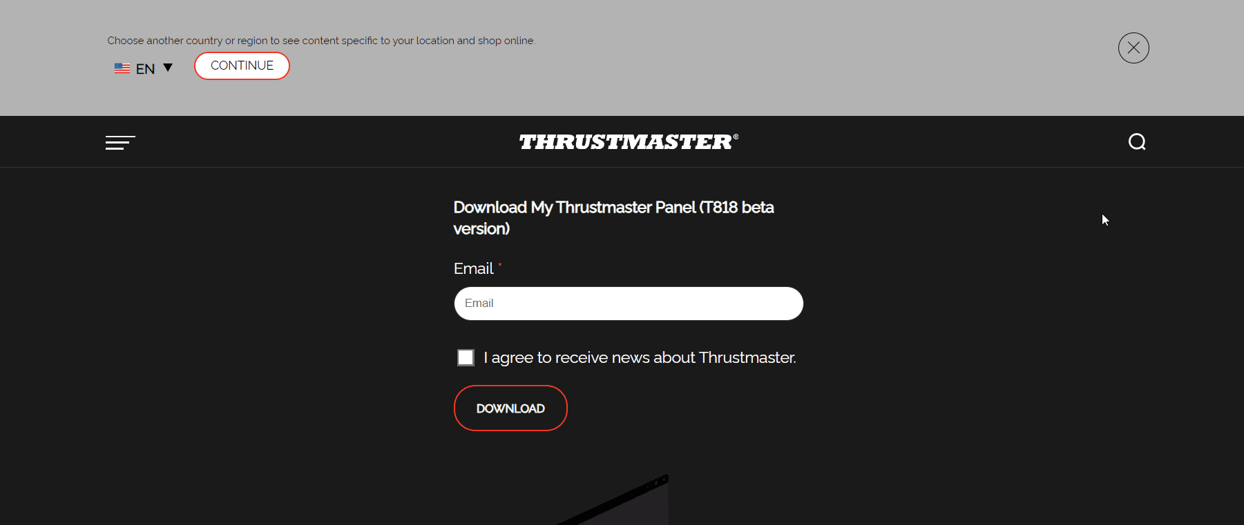 download thrustmaster control panel