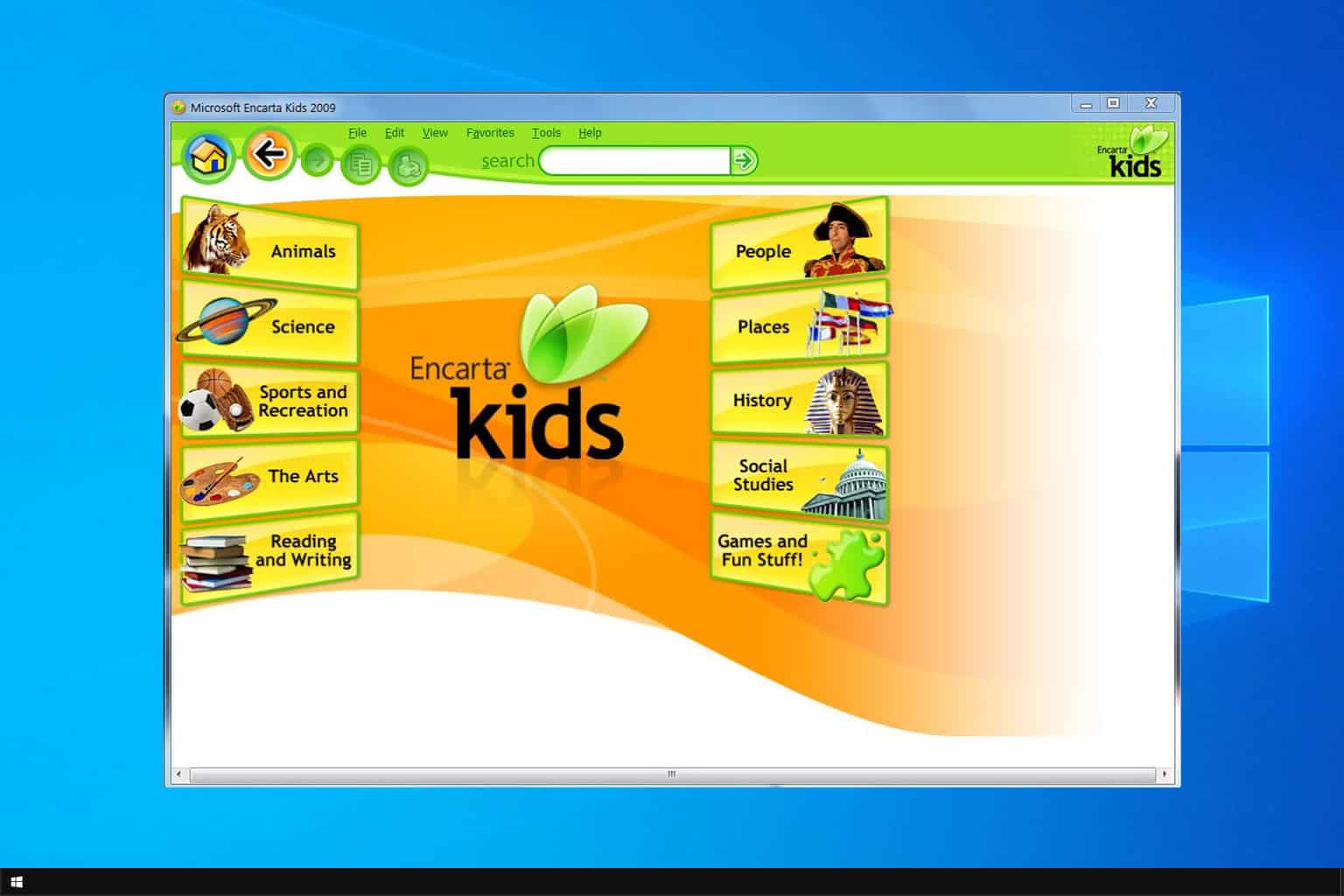 encarta kids