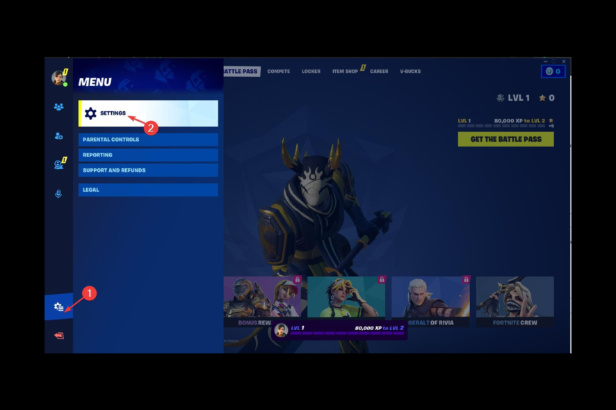 fortnite crashing Windows 11