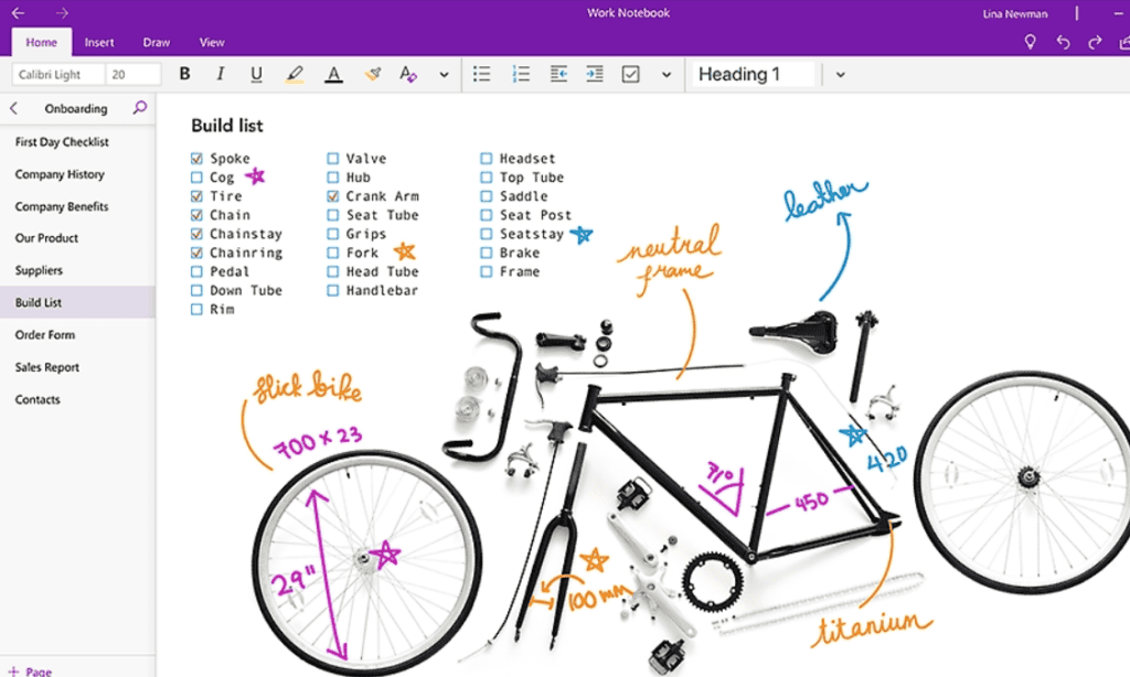 microsoft onenote