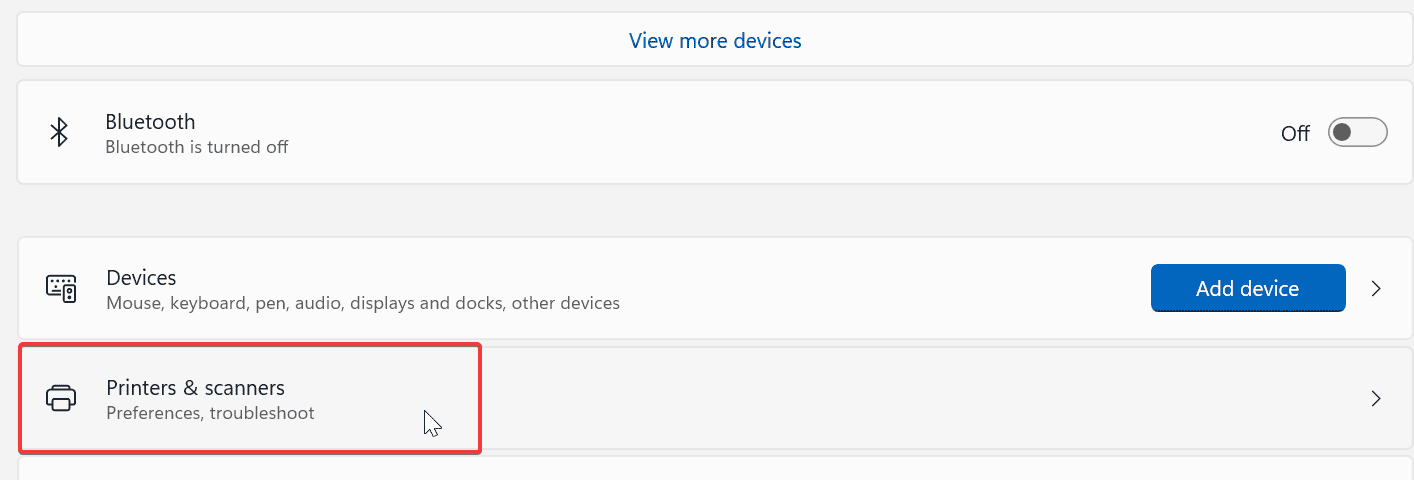 printers and scanners