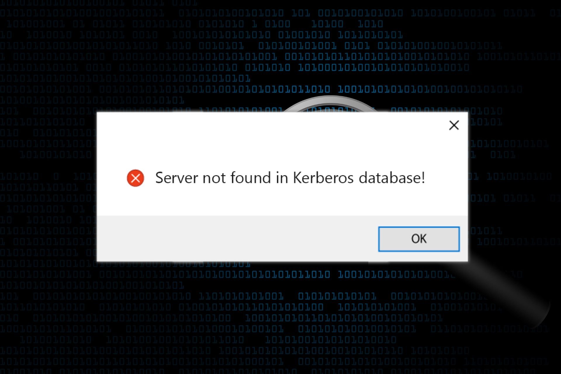 fix Server Not Found in Kerberos Database: