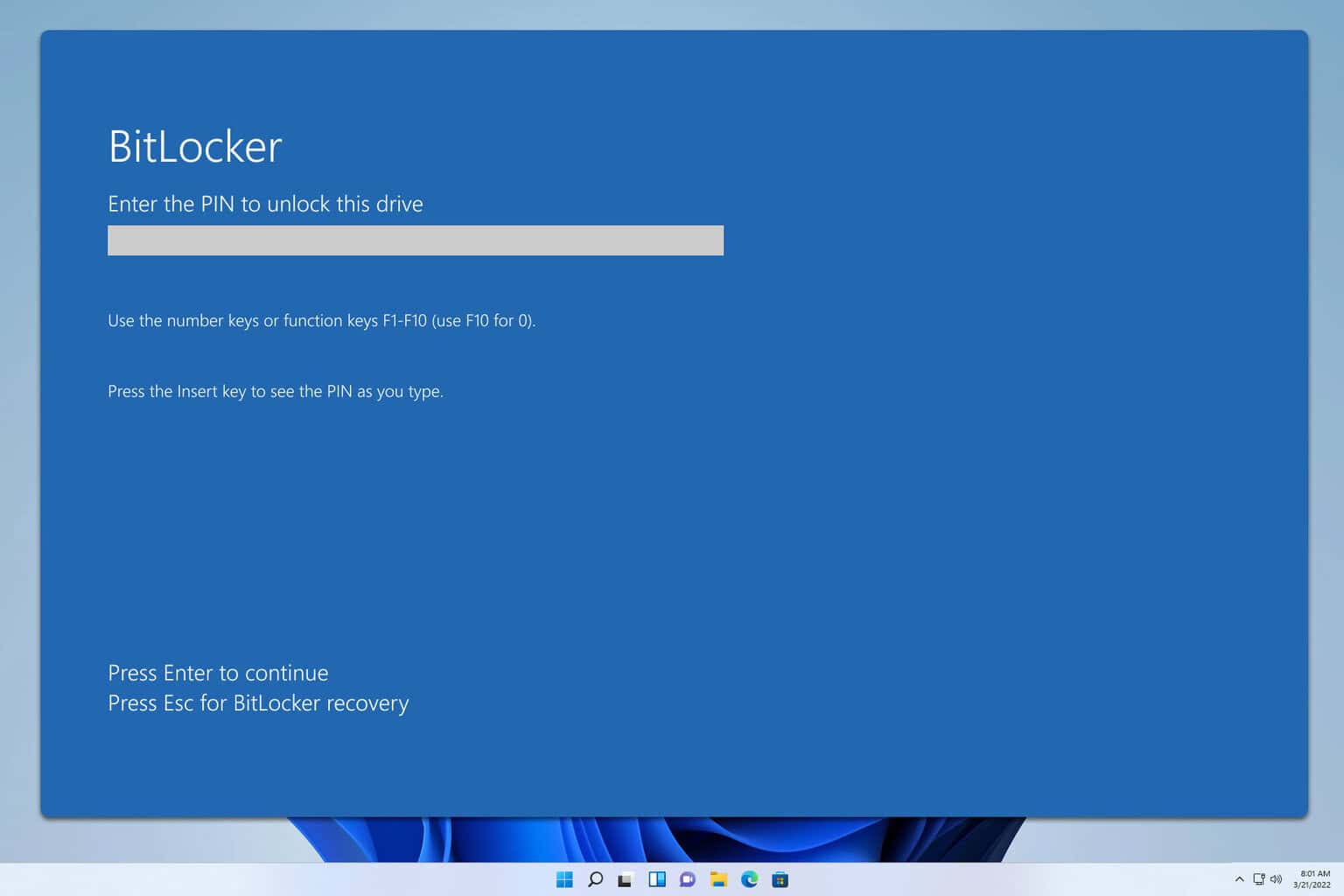 turn off bitlocker windows 11