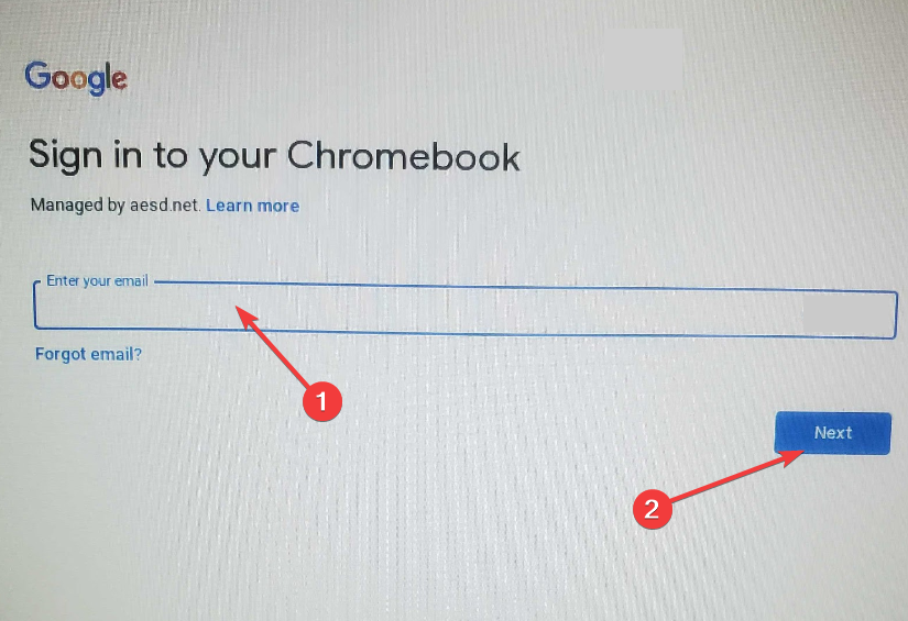 次へ - Chromebook で管理者をバイパスする方法