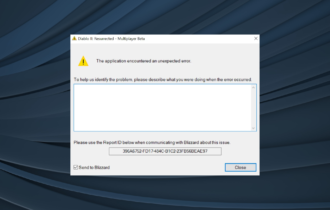 fix battle.net unexpected error in Windows