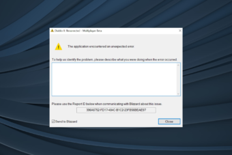 Blizzard Battle.net Unexpected App Error: 5 Ways to Fix It