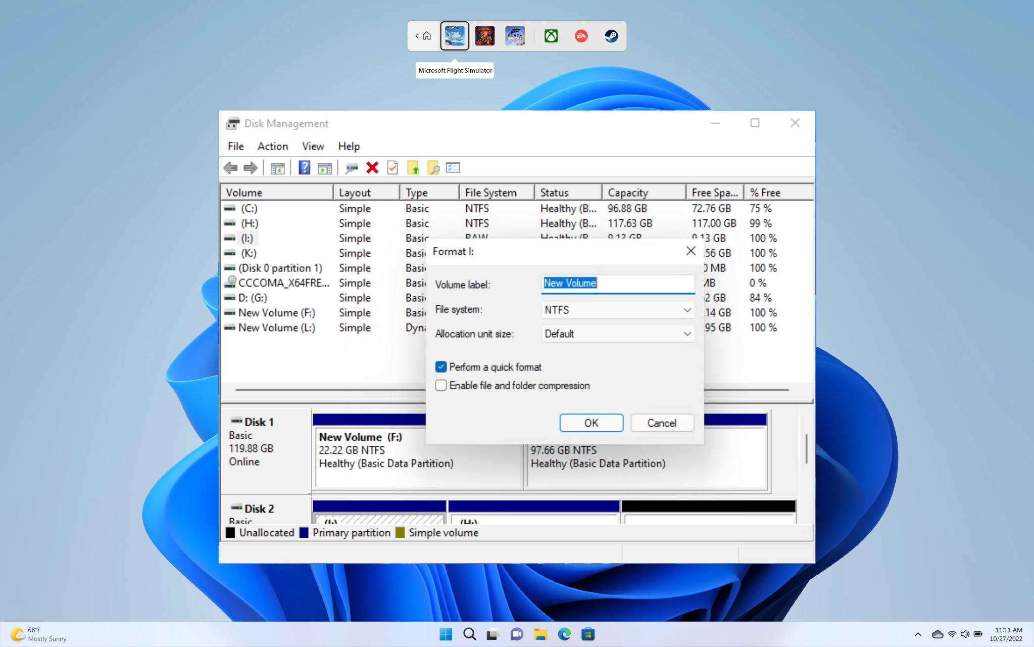 windows 10 fat32 format tool