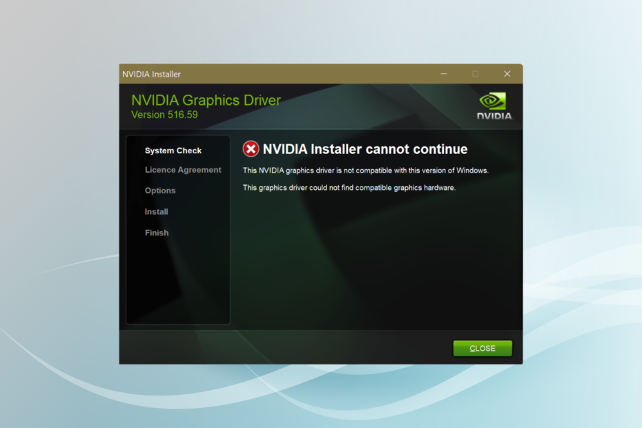 Fix: Nvidia Driver Not Compatible With This Windows Version