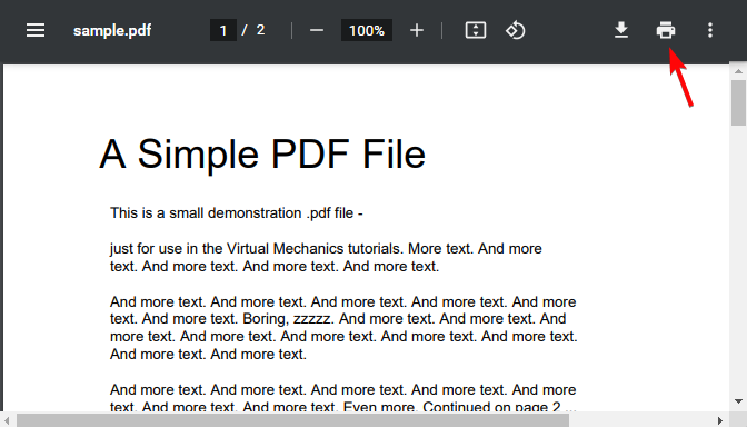PDFファイルを印刷する