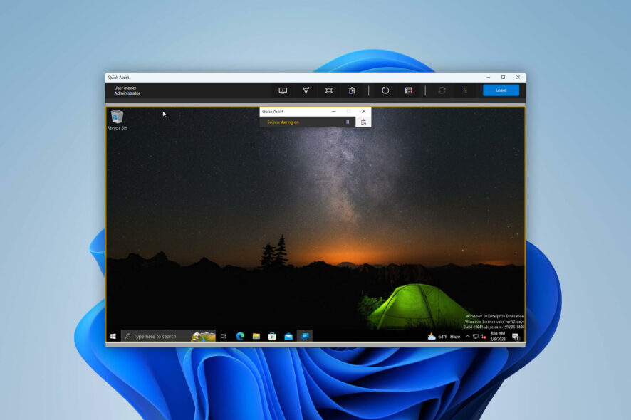Quick Assist for Windows 11 featured