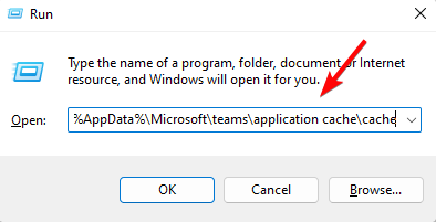 check for teams files in appdata