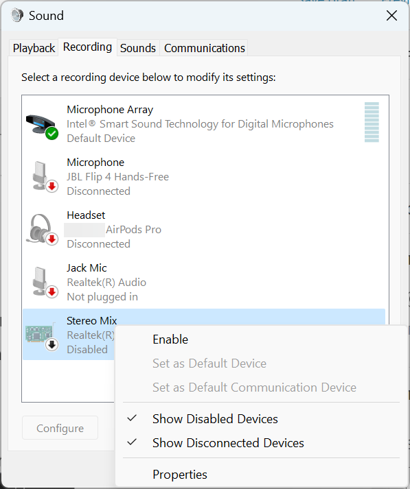 3 Trucos Simples Para Descargar Y Habilitar La Mezcla Estéreo En Windows 10 Windows 11 Central 2042