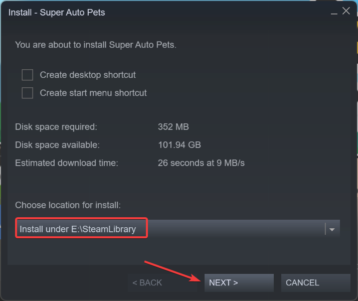 reinstall to fix steam content file locked