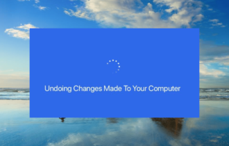 undoing changes made to your computer windows 10