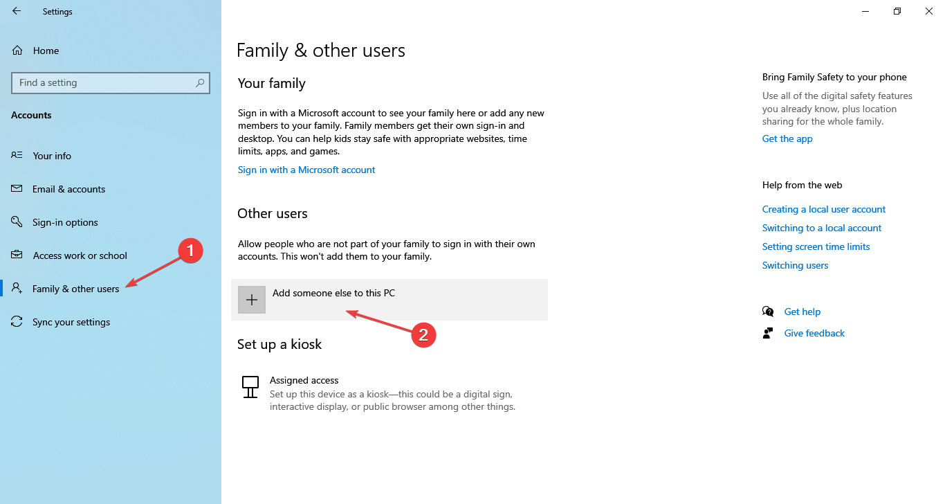 サーバーApple ID Windows 10への接続エラーを修正するために新しいアカウントを作成します