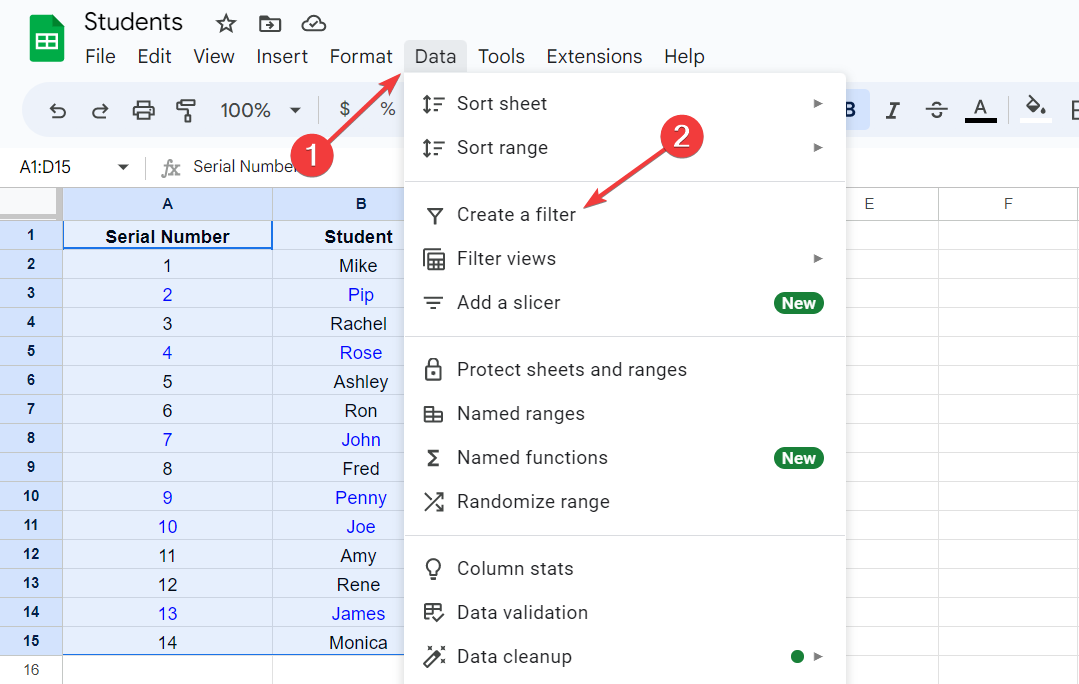 How to Sort Google Sheets by Color in 4 Easy Steps - 87