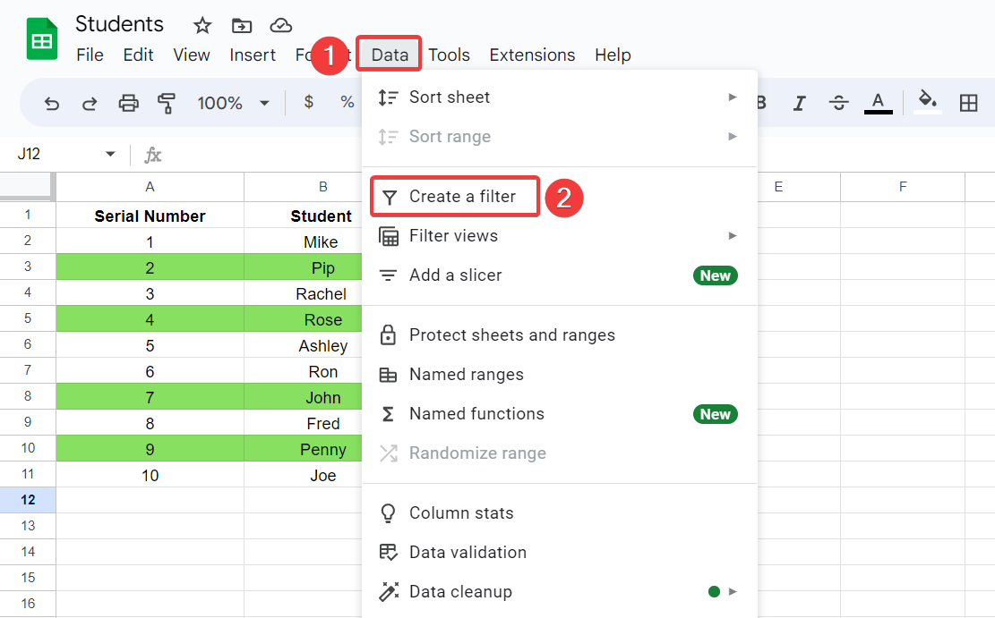 How to Sort Google Sheets by Color in 4 Easy Steps - 43