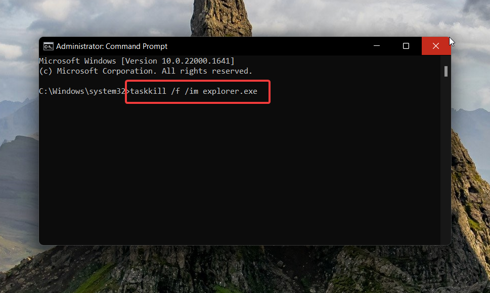 File Explorer not responding Windows 11