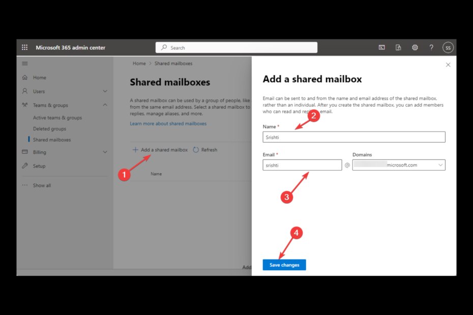 how to add a person to a shared outlook mailbox