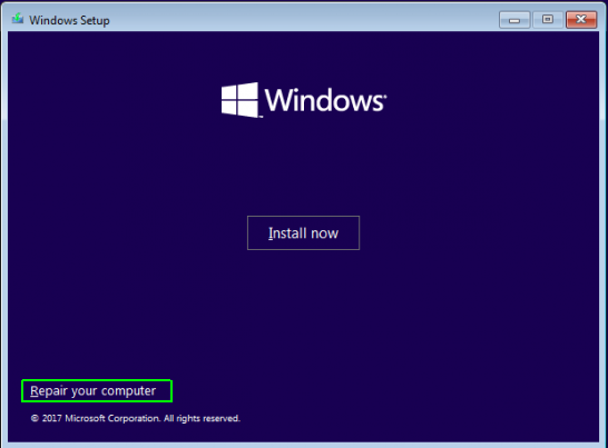 Reparieren Sie Ihren Computer Insgesamt identifizierte Windows-Installationen: 0