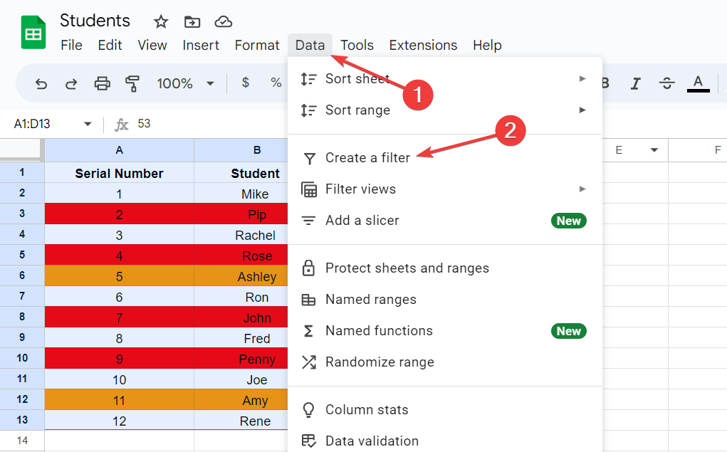 How to Sort Google Sheets by Color in 4 Easy Steps - 33