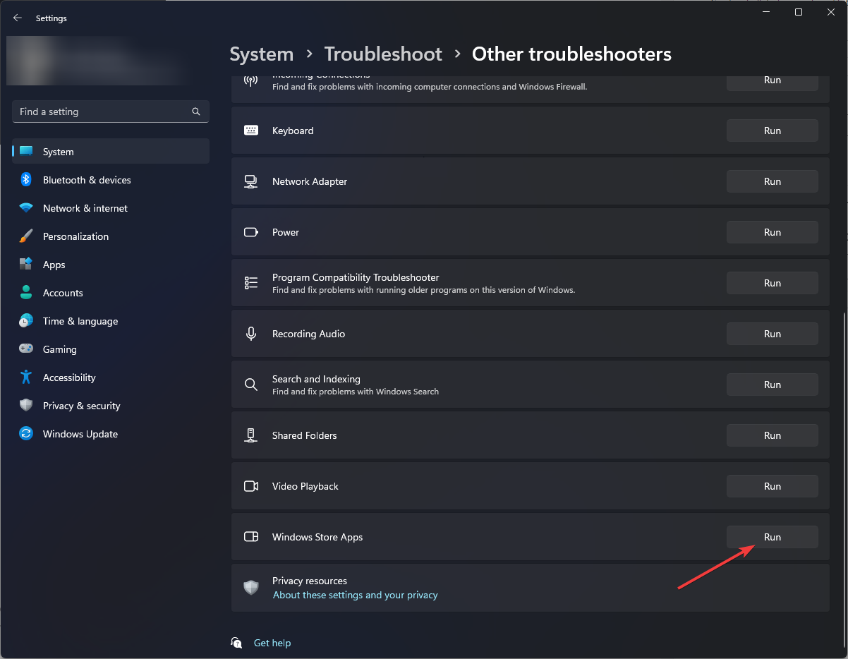 Troubleshoot Windows Store Apps 