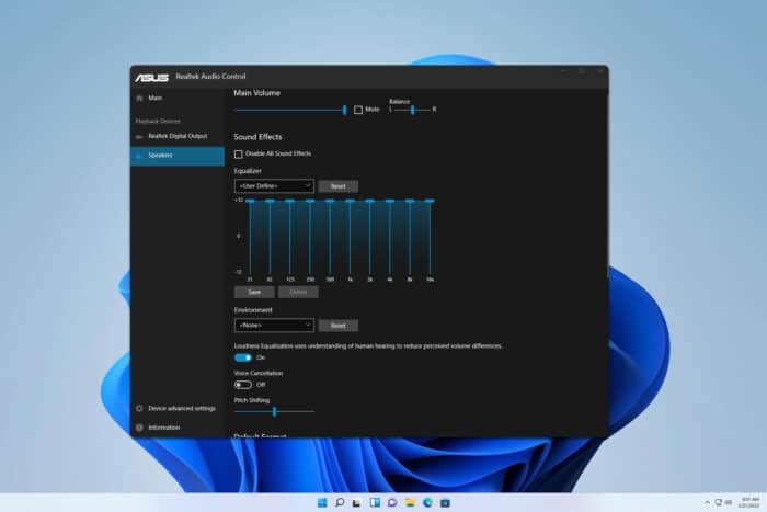 ASUS Realtek HD Audio Manager: 3 Ways to Get it on Your PC