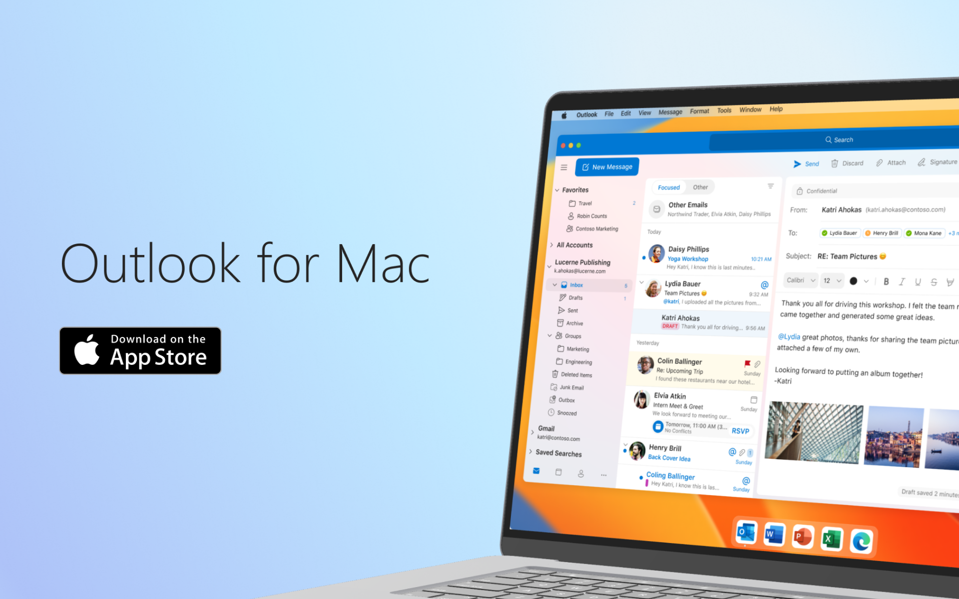 can you download outlook on a mac