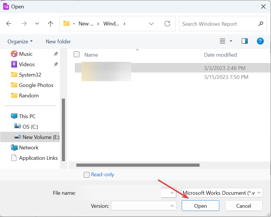 open wdb files windows 10 with libreoffice