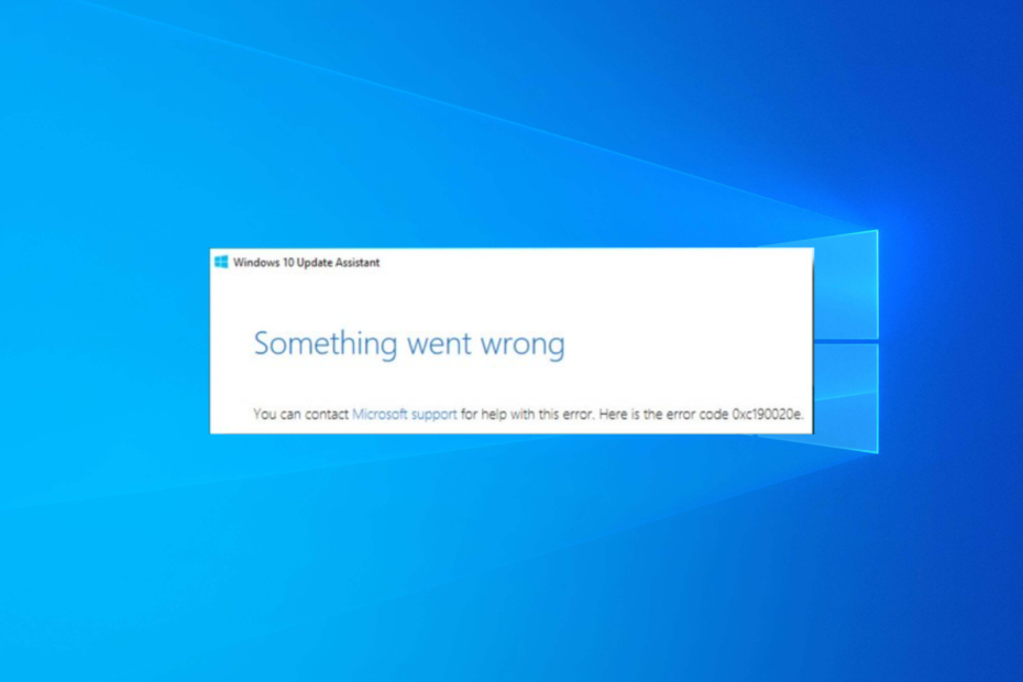 0xc190020e Windows Update Error: How to Fix It