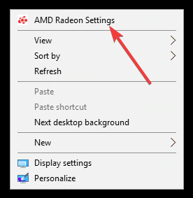 AMD RADEON-EINSTELLUNGEN AMDRSServ.exe