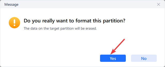 Yes EaseUS Partition Master