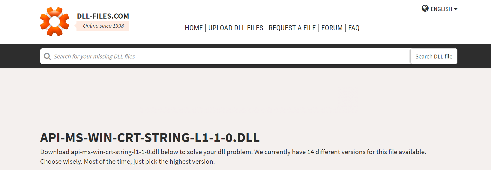 DLL file download manually api-ms-win-crt-string-l1-1-0.dll