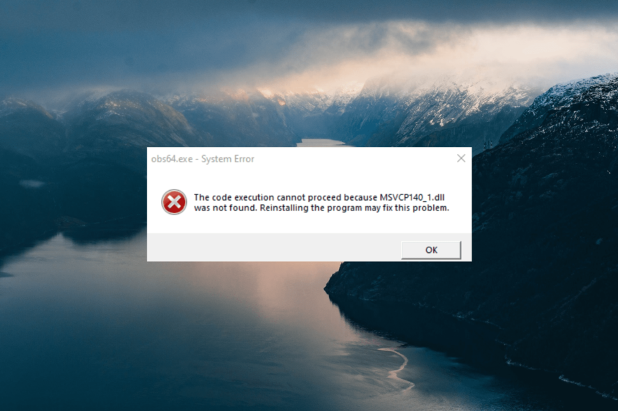 msvcp140_1.dll missing