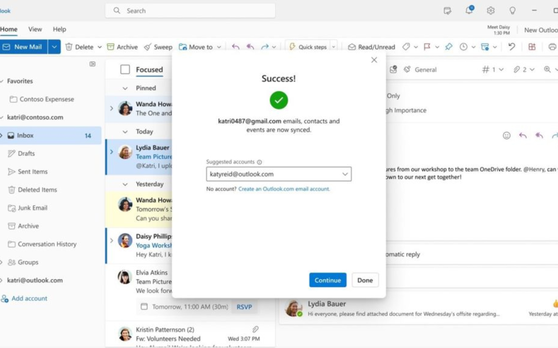 new-outlook-for-windows-preview-adds-support-for-gmail-accounts