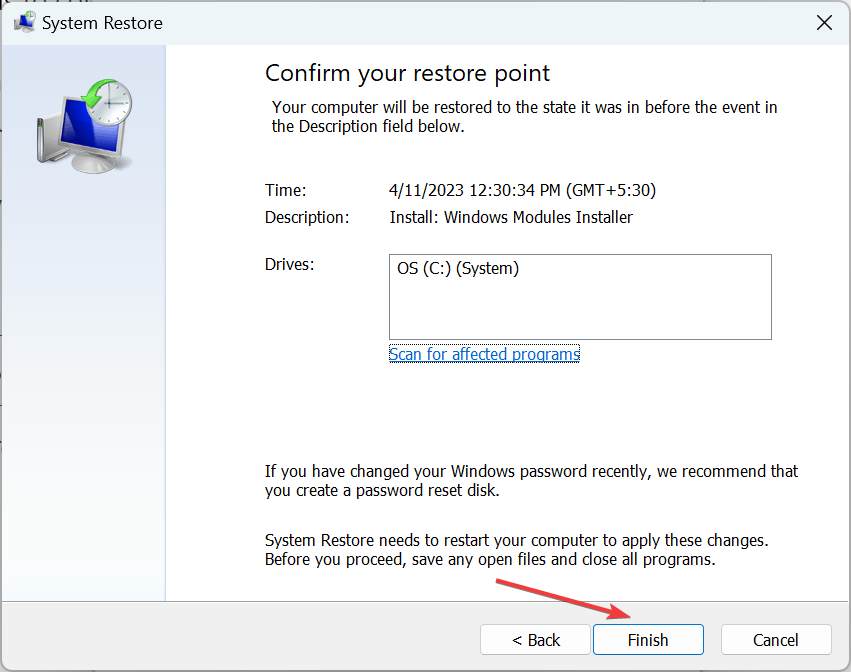 system restore to fix d3dx11_43.dll