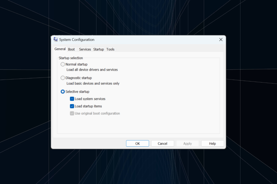 how to go to system configuration in windows 11