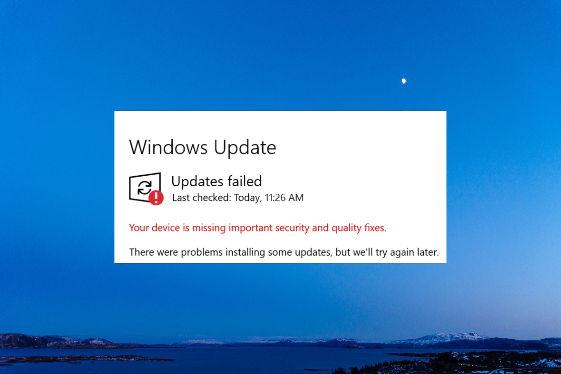 How to fix the 0x80070008 Windows Update error