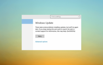 0xC80003FA Windows Update Error
