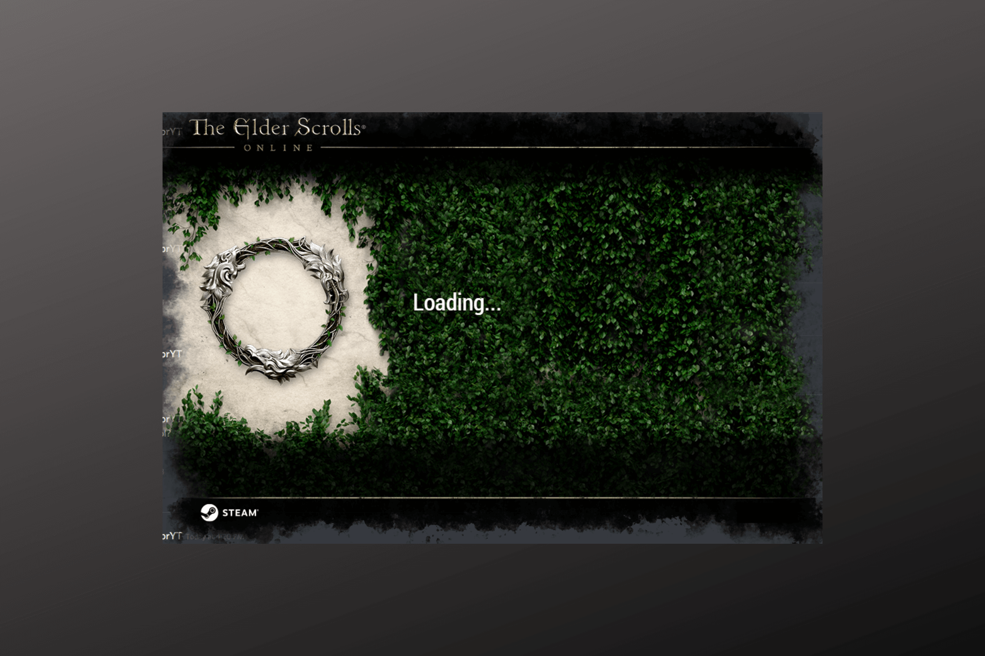 ESO Launcher Stuck on Loading