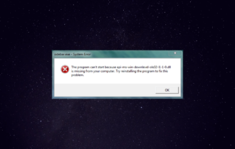 DLL files missing Windows 7
