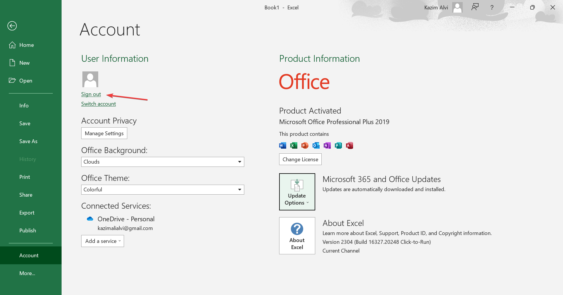 sign out to fix microsoft 365 has been configured to prevent individual acquisition of office add-ins