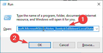 Windows 付箋を実行 Windows 10