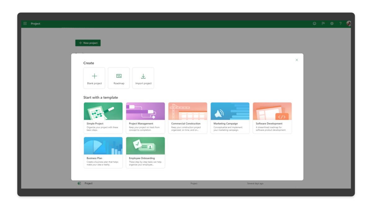 Using Microsoft Project templates? We've got some good news