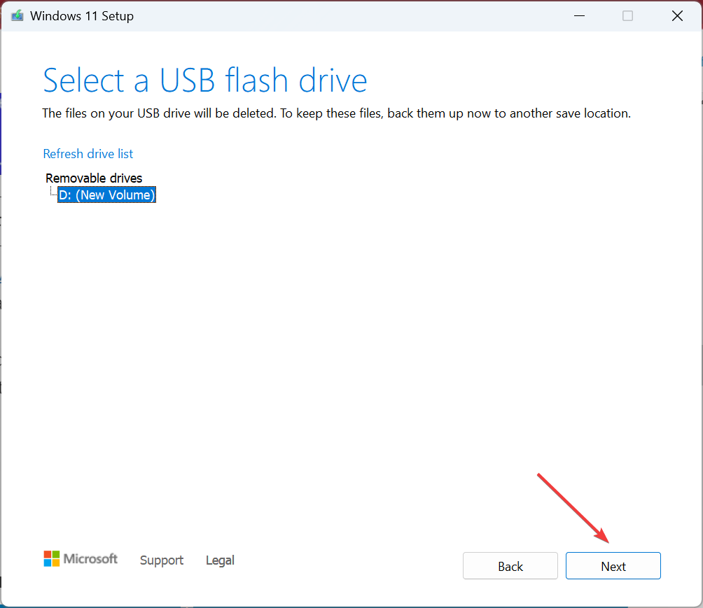 bootable USB to fix 0x80300001