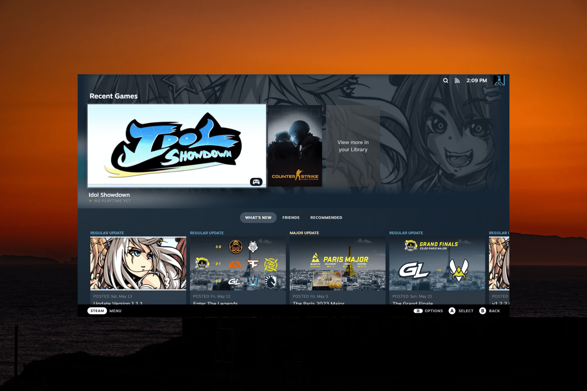 Steam Big Picture UI - Store Page Game Concept : r/Steam